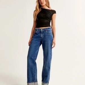Abercrombie Low Rise Baggy Jean (30R)